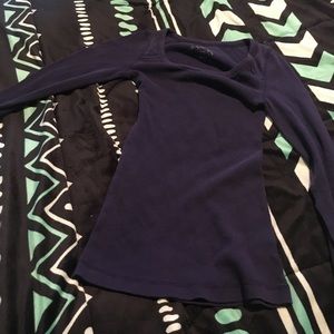 decree navy blue long sleeve size child small